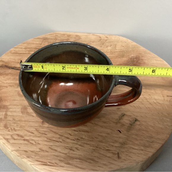 Hand Thrown Pottery Stoneware Mug / Cup - Ceramic Crafted - Excellent - Rare - Picture 10 of 11